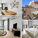 T3 Moderne, Spacieux & Climatise - Parking Prive Port Vendres
