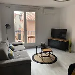 T3 Moderne, Spacieux & Climatise - Parking Prive Apartament Port Vendres