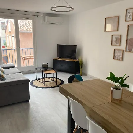 Superbe Climatisé Avec Parking Privé * Port Vendres