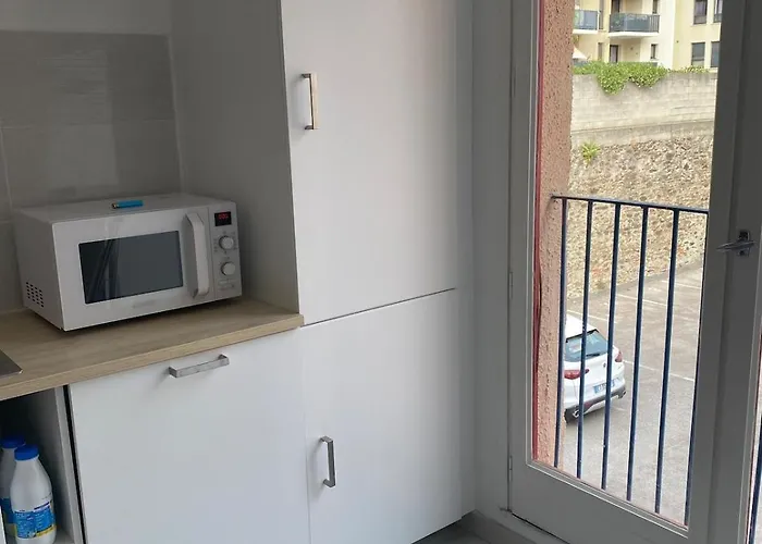 T3 Moderne, Spacieux & Climatise - Parking Prive Port Vendres